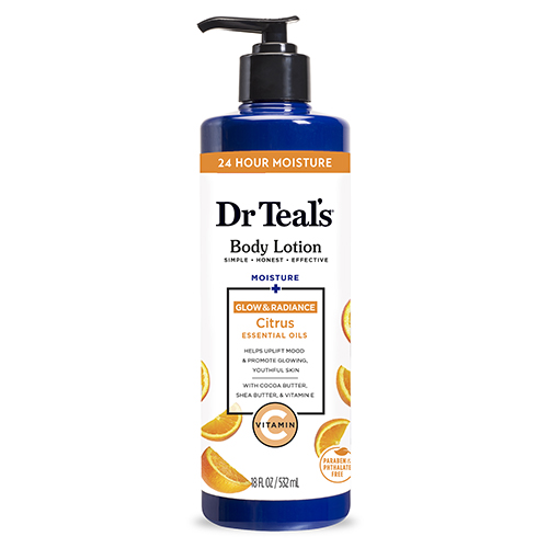 Dr. Teals Body Lotion with Vitamin C & Citrus Essential oil 532ml