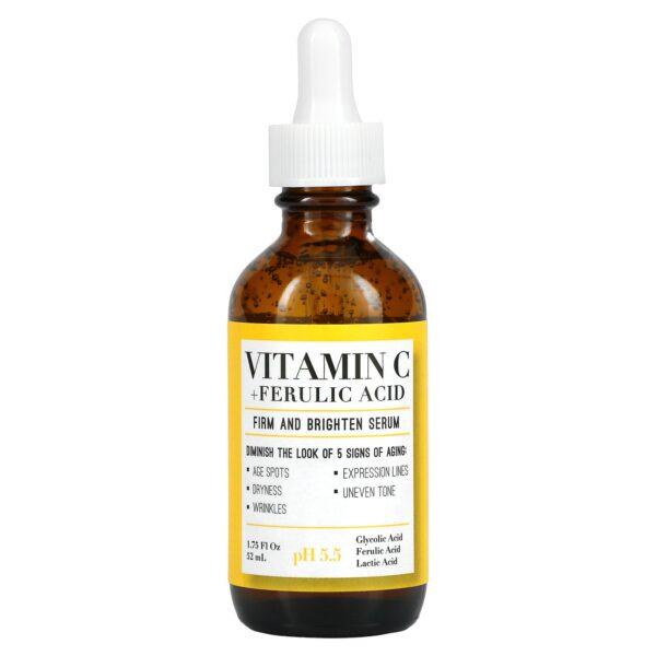 Medix 5.5 Vitamin C Serum With Glycolic Acid, Ferulic Acid and Lactic Acid. 1.75 Fl Oz (52ml)