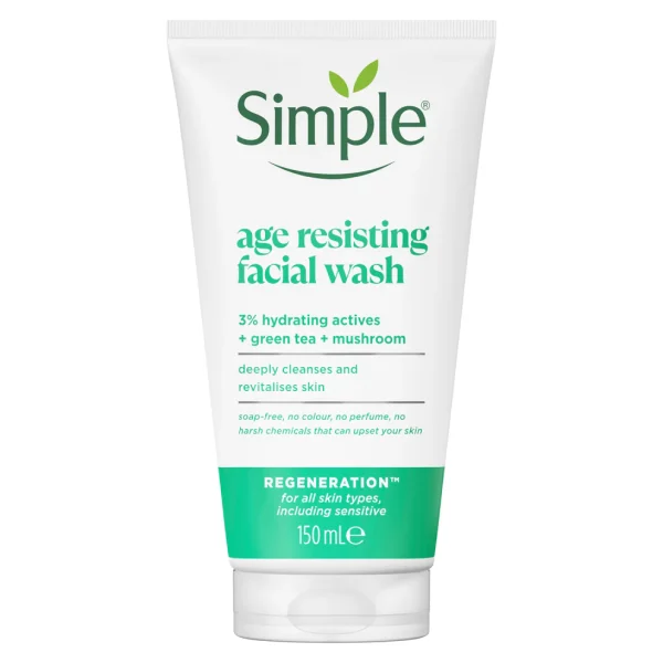 Simple Age Resisting Facial Wash 150ml