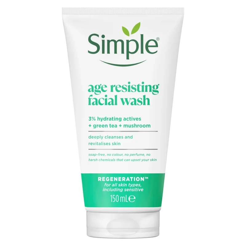 Simple Age Resisting Facial Wash 150ml