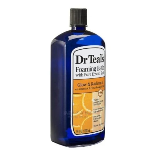 Dr Teal’S Glow and Radiance Bath  Wash with Vitamin C And Citrus Essential Oils- 1000ml (Biggest Size)
