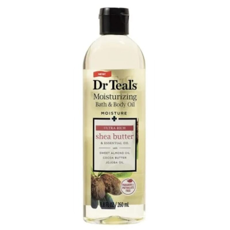 Dr Teal's Moisturizing Shea Butter Bath & Body Oil - 260ml