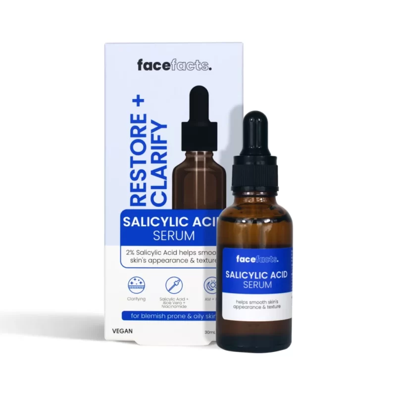Face Facts Restore & Clarify Salicylic Acid Serum - 30ml