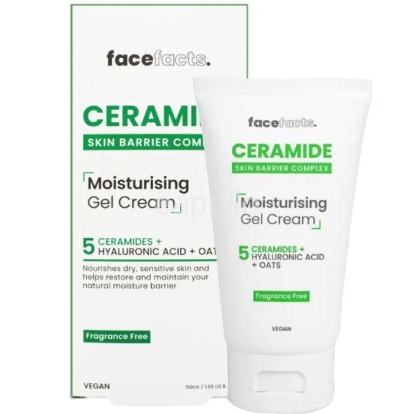 Face Facts Ceramide Moisturising Gel Cream 50ml