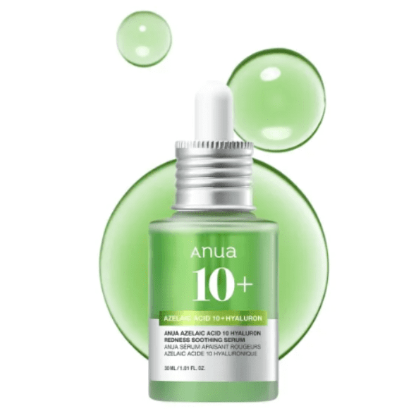 Anua Azelaic Acid 10% + Hyaluron Redness Soothing Serum