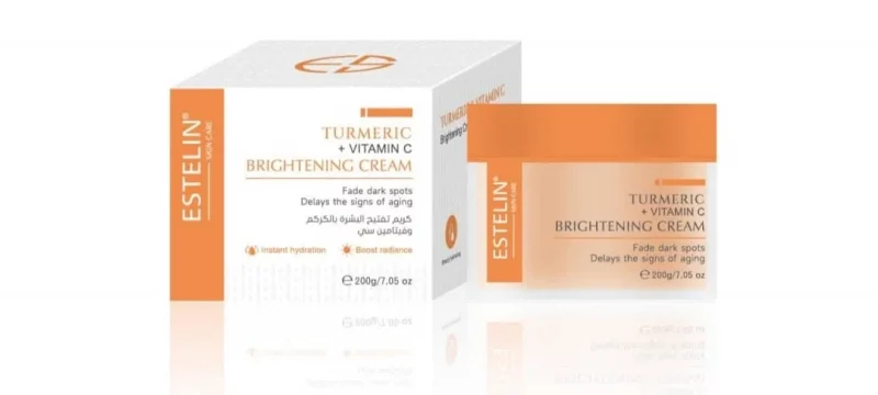ESTELIN -TURMERIC + VITAMIN C (Brightening) Cream 7.05 oz 200g