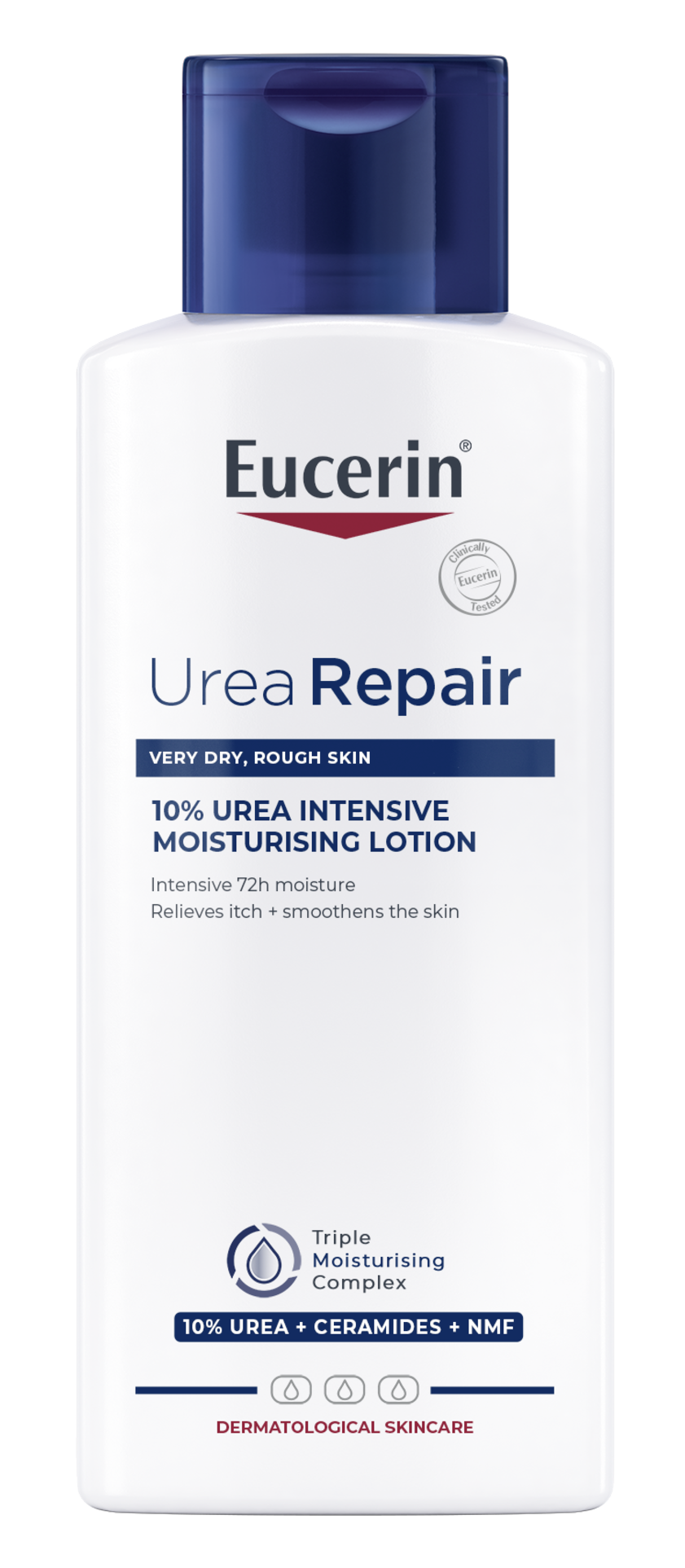 Eucerin UreaRepair Plus 10% Urea Body Lotion, for Very Dry Skin, 250ml