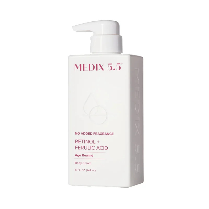 Medix Retinol & Ferulic Acid No Frangrance Body Cream 444ml