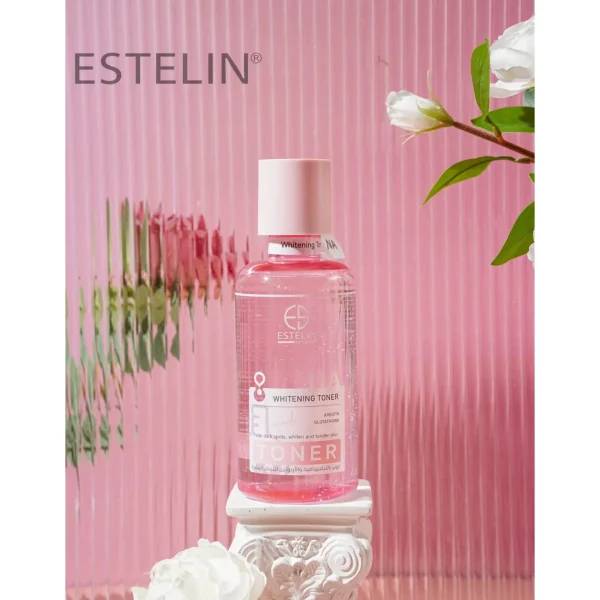 Estelin NA Whitening Toner Niacinamide With Arbutin Glutathione 400 Ml