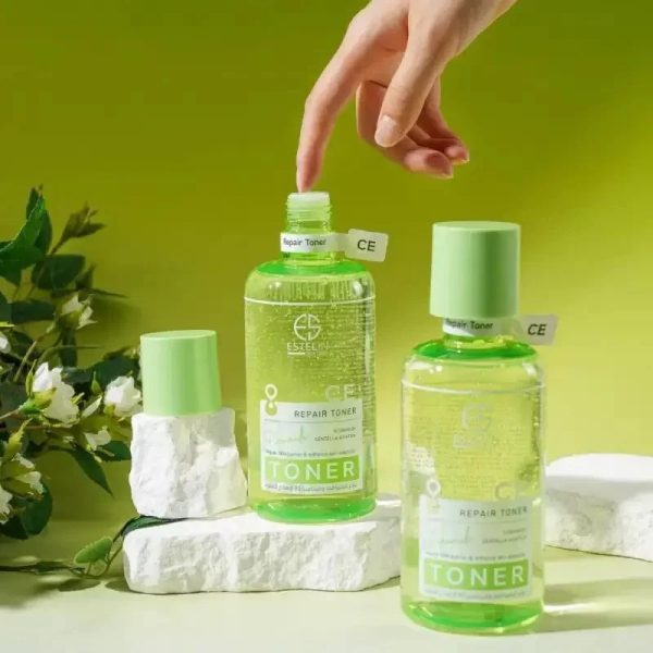 ESTELIN -CERAMIDE (Vitamin B3 + Centella Asistica) Repair Toner 13.52 oz 400ml