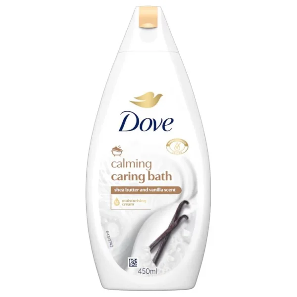 Dove Calming Shea Butter & Vanilla Caring Bath - 450ml