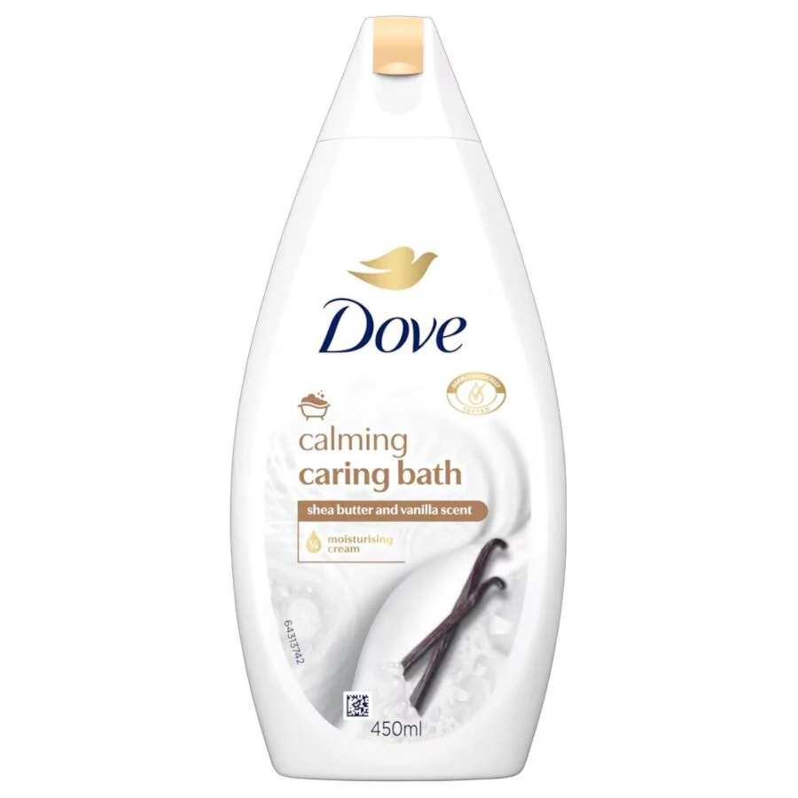 Dove Calming Shea Butter & Vanilla Caring Bath - 450ml