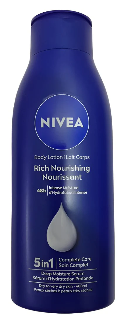 Nivea Rich Nourishing Complete Care 5-in-1 Body Lotion 400ml..